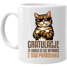Gratulacje, że udało Ci się wyrwać z tego