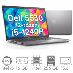 DELL Latitude 5530 i5-1240P 16GB 256 SSD 15,6"
