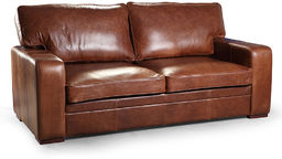Sofa trzyosobowa naturalna skóra Buffo EsteliaStyle