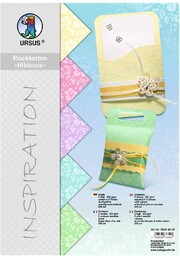 URSUS 60394699 karton flock Hibiscus, 5 arkuszy 220