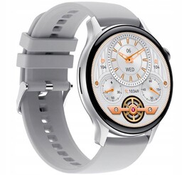 Smartwatch Rubicon RNCF10 Srebrny Meski Amoled Rozmowy Puls