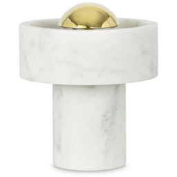 Lampa Stołowa Tom Dixon, Stone, ściemnialny, salon, marmur,