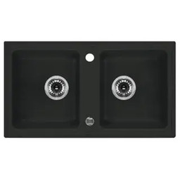 Deante Zorba ZQZ G203 Granitowy Grafitowy/Metalik Zlewozmywak prostokątny