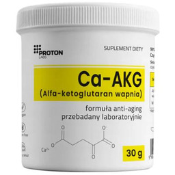 Proton Labs Ca-AKG 99% (alfa-ketoglutaran wapnia) czysty proszek,