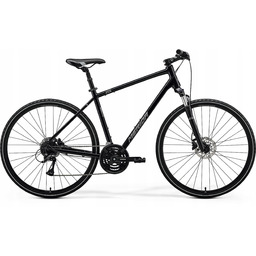 Rower Merida Crossway 20 black (silver) M