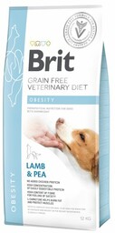 Brit GF veterinary diets dog Obesity 12 kg