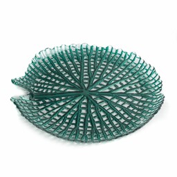 Eurofirany Patera Mela 32x3 turkusowa ze szkła artystycznego