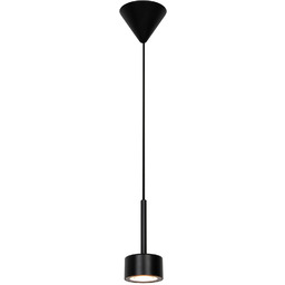 Lampa wisząca CLYDE Nordlux 1xModuł LED Metal Czarny