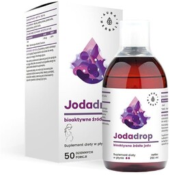 Aura Herbals Jodadrop - Pomoc dla tarczycy, pamięci