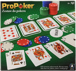 Zestaw do pokera 120 żetonów