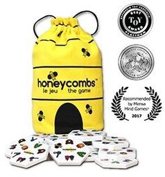 Piatnik Karty Honeycombs Plastry Miodu - Gra Logiczna