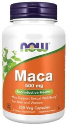 NOW Maca- 250 kapsułek