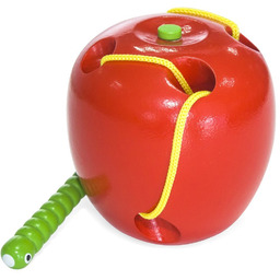 Viga Toys Viga Drewniana Przeplatanka Labirynt Edukacyjna Robaczek