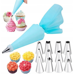RĘKAW CUKIERNICZY DEKORATOR DO TORTÓW CIAST SILIKON +