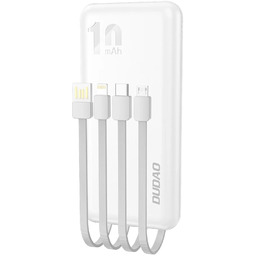 Dudao K6Pro uniwersalny powerbank 10000mAh z kablem USB,