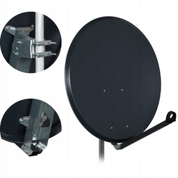 Antena satelitarna aluminiowa 85cm Famaval Trx-el Alu czasza