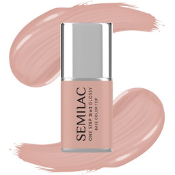 Semilac 3w1 One Step Glossy, lakier hybrydowy, S450
