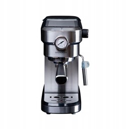 Ekspres do kawy kolbowy espresso 1350W stal nierdzewna