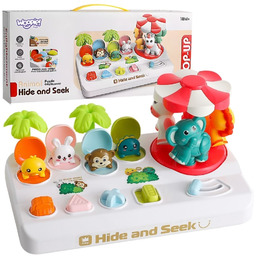 Woopie Baby Wyskakujące Zwierzątka Pop Up Karuzela Zabawka