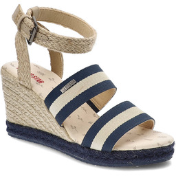 Big Star Beżowe Sandały Stylowe Espadryle Damskie