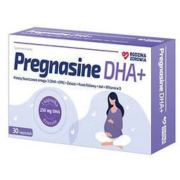 Rodzina Zdrowia Pregnasine DHA+, 30 kaps. - suplement