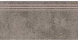 Gres szkliwiony stopnica MORENCI grey structure mat 29,8x59,8