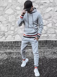Dres męski jasnoszary Dstreet AX0663-M