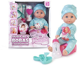 Lalka bobas siusiający 30 cm Edu&Fun