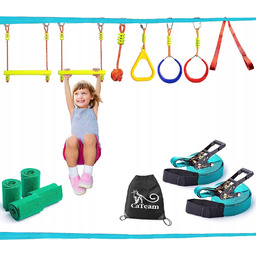 Zestaw Slackline Do Treningu Równowagi Chodzenie Po Linie