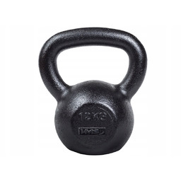 Kettlebelle Hms 12 kg czarny