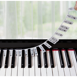 NUTY SILIKONOWY DO PIANINA KEYBOARDU INSTRUMENTU TRWAŁY CZARNY