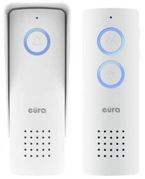 Eura Domofon bezprzewodowy ADP-80A3 biały