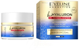 Eveline bioHYALURON 3xRetinol System 60+ Multiodżywczy Krem-Filler silnie