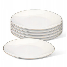 Talerzyki deserowe komplet talerzy Altom Design Bella Złota