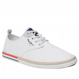 PEPE JEANS TRAMPKI MĘSKIE BIAŁE SZNUROWANE 44 1AWC
