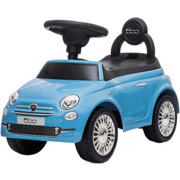 SUN BABY Jeździk Fiat 500 Niebieski