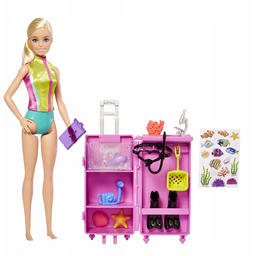 Barbie lalka Kariera biolożka morska