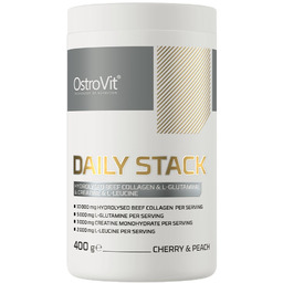 OstroVit Daily Stack 400 g wiśniowo-brzoskwiniowy