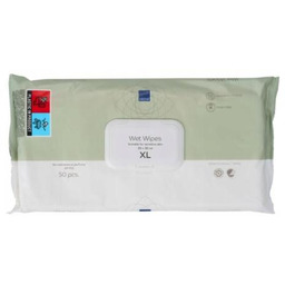 ABENA Chusteczki nawilżane XL 30x30cm, 50szt.