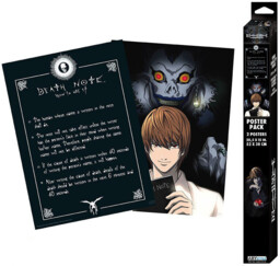 Plakat Death Note - Light & Death Note