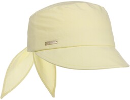 Czapka z Daszkiem Cotton Chambray by Seeberger, żółty