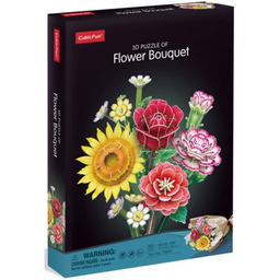 CUBIC FUN Puzzle 3D Flower Bouquet Duży bukiet