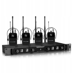 Mikrofony bezprzewodowe Shudder 4 mikrofony nagłowne mikroport 120