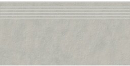 Gres szkliwiony stopnica RAGNAR light grey mat 29,8x59,8