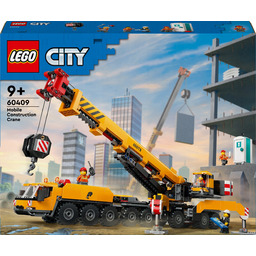 Lego City Żółty ruchomy żuraw (60409)