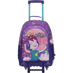 TOTTO Plecak szkolny duży na kółkach - Lena