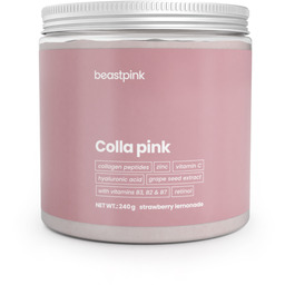 BeastPink Colla Pink 240 g Lemoniada truskawkowa