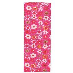 GLOREX Wykrój materiału, poliester, różowy, 26 x 13