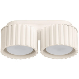 Lumes Beżowa lampa sufitowa w stylu loft P8-E06