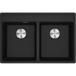 FRANKE Zlewozmywak dwukomorowy Maris MRG 620-35-35 114.0661.783 Onyx